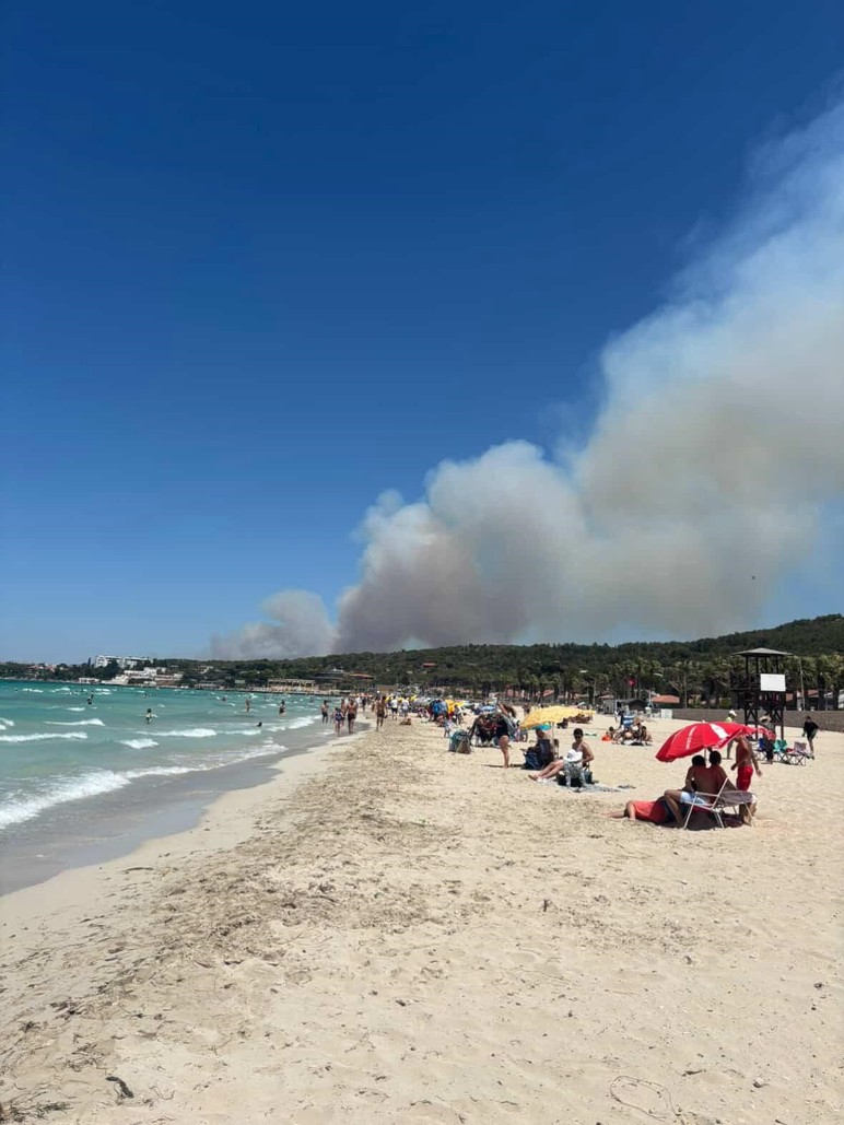 İzmir'deki yangın Çeşme'ye de sıçradı! - Resim : 4